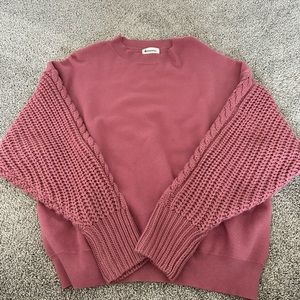 Brand new mauve sweater